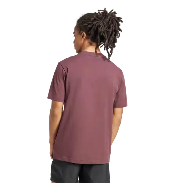 Adidas Camiseta Sl Sj Manga Corta Lifestyle Hombre Rojo Talla S