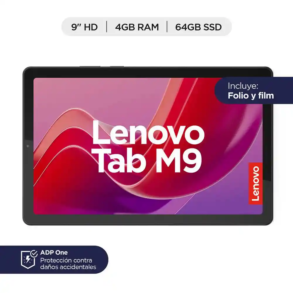 Tablet Lenovo M9 9 Pulgadas Lte 64 Gb 4 Gb Ram Frost Blue