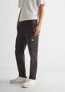 Pantalón Cargo 6 Antracita Talla 20 Teen Niños Mango