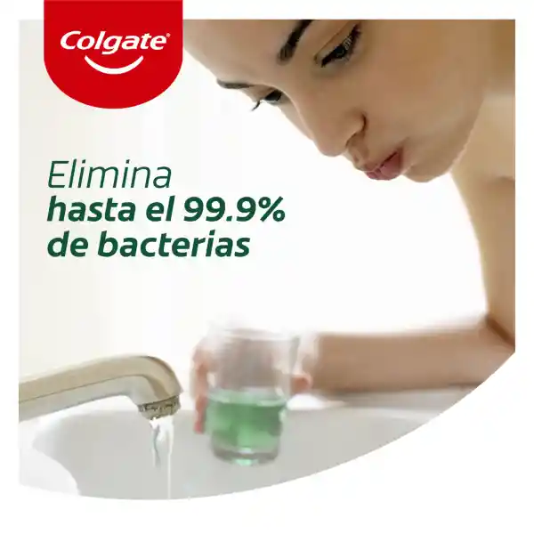 Colgate Enjuague bucal Ice Glacial + Crema Dental Triple Acción