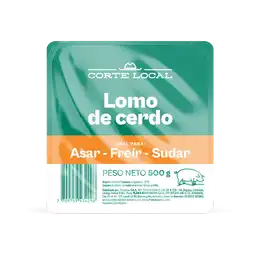 Corte Local Lomo de Cerdo