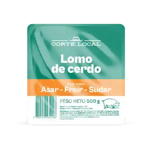 Corte Local Lomo de Cerdo