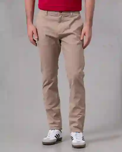 Pantalón Hombre Beige 38 160F001_BEI151116 Rifle
