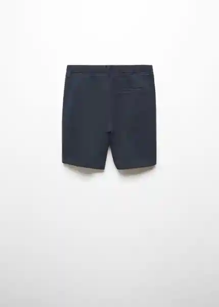 Bermuda Valles Navy Talla 12 Niño Mango