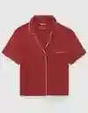 Pijama Aerie Rojo Talla: MEDIUM 1416696 American Eagle