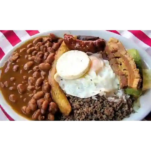 Bandeja Tipica Antioqueña