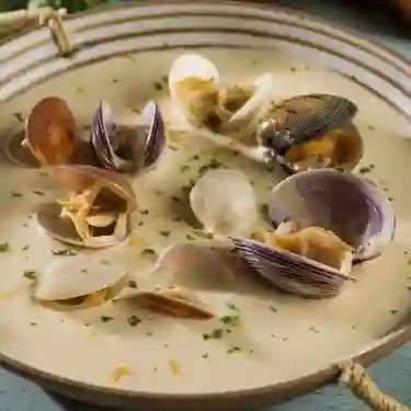 Crema de almejas pilandera