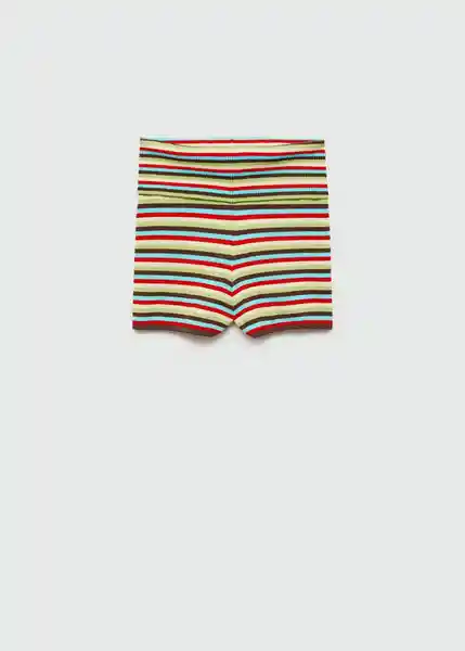 Short Fruit Marron Talla S Mujer Mango