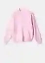 Saco Jersey Rino Rosa Talla S Mujer Mango