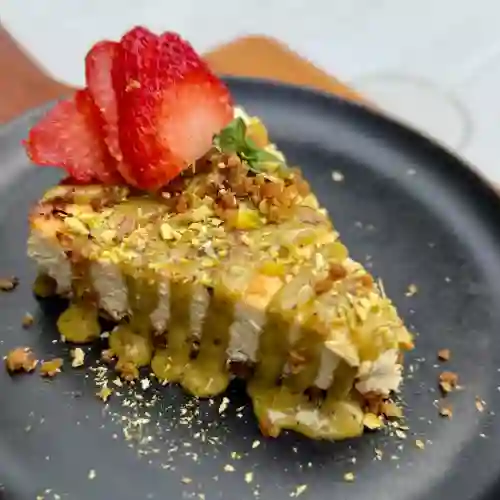 Chessecake de Limón y Pistacho