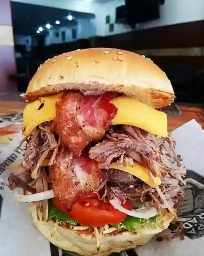Hamburguesa Desmechada