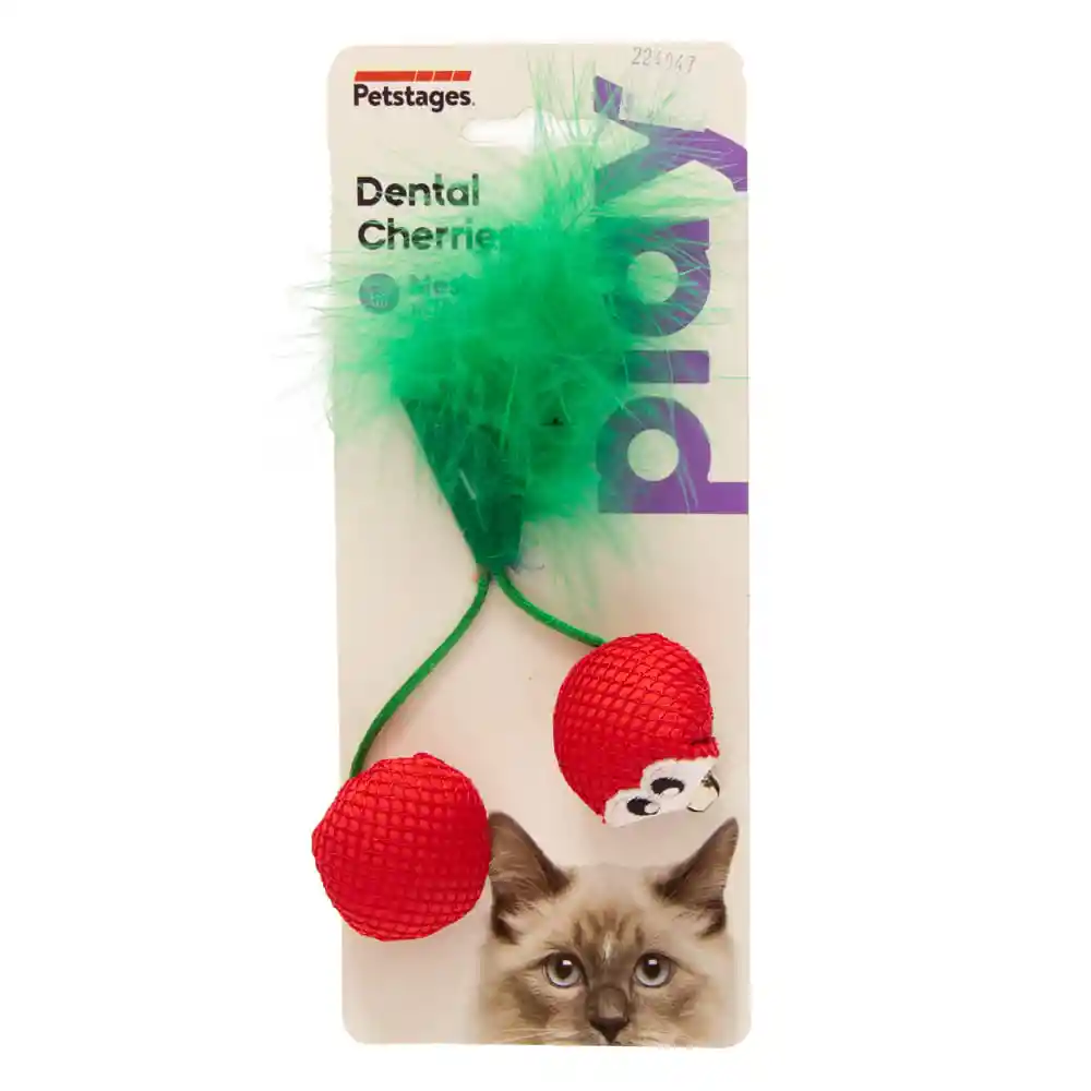 Petstages Juguete Gato Dental Cherries