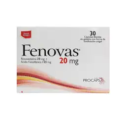 Fenovas Procaps 20 Mg 30 Caps Blandas E