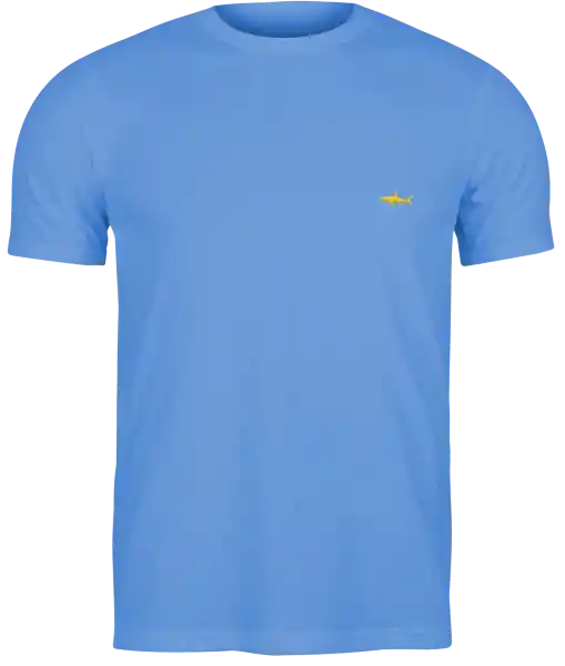 Camiseta Hombre Azul Medio Talla S Salvador Beachwear