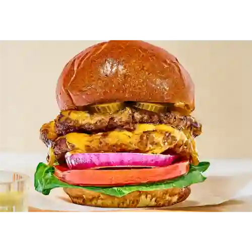 Double big muscle burger