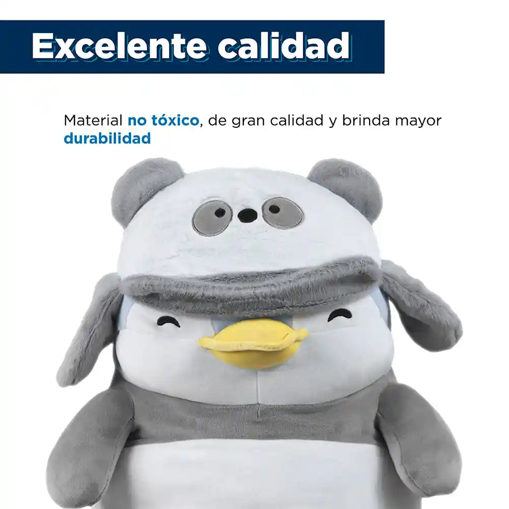 Peluche Mini Pen Series Disfrazado de Panda Miniso