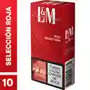 L&M Selección Roja x 10 Cigarrillos