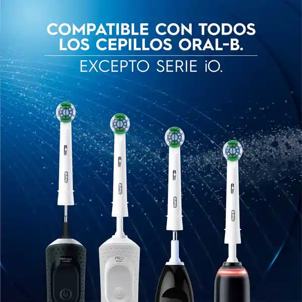 Oral-B Precision Clean Cabezal Redondo de Repuesto para Cepillo Eléctrico 4 Unidades