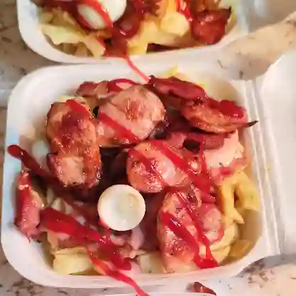 Salchipapa Rola Sencilla
