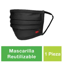 3M Mascarilla Reutilizable de Color Negro