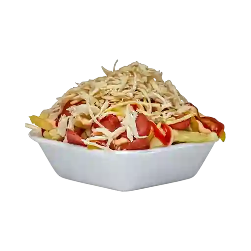 Salchipapa Americano Super Especial