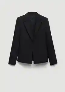 Blazer Americana Kalite Negro Talla M Mujer Mango