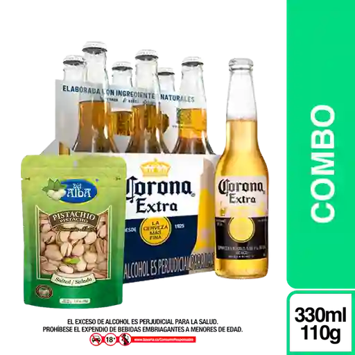 Combo Futbol Chunck Mix de Chocolate + Corona Six Pack