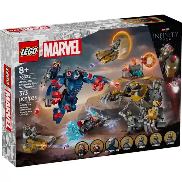Set Construcción Thor de Avengers: Endgame vs. Chitauri Lego
