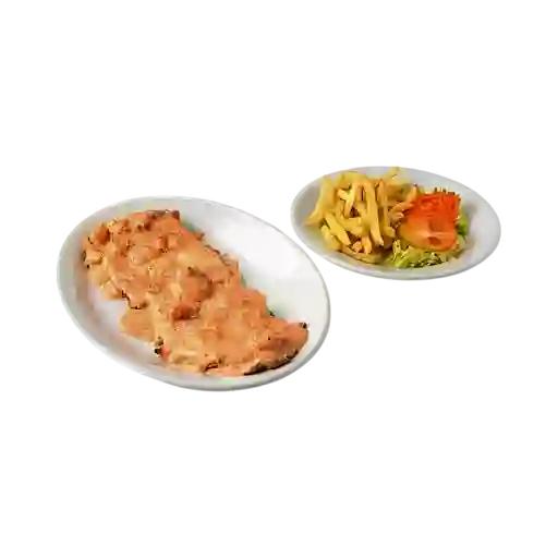 Pechuga en Salsa de Camarones