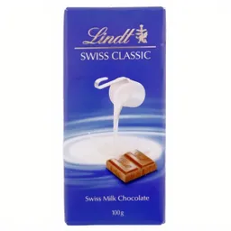 Lindt Barra de Chocolate Swiss Classic