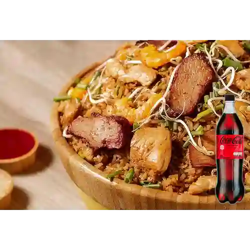 Combo Oriental Especial para 3 +Cocacola S/az 1.5L