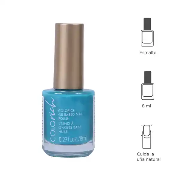 Esmalte de Uñas a Base de Aceite Colorich 15 Miniso