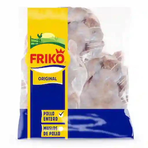 Friko Pollo Entero Fresco Con Piel Bolsa
