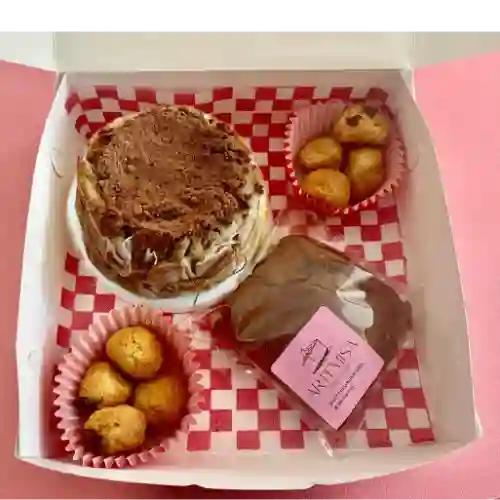 Tarta Vasca de Milo+brownie+cookies