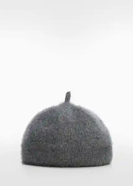 Gorro Bonnielu Gris Talla 99 Mujer Mango