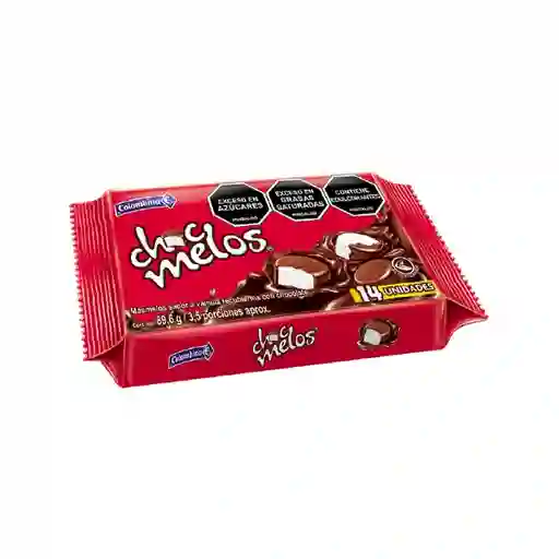 Chocmelos Masmelo Cubierto de Chocolate
