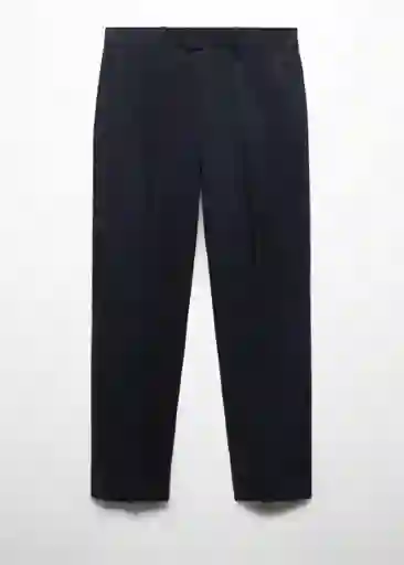 Pantalón Jon Azul Noche Talla 38 Hombre Mango