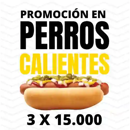 Combo 3 Perros Calientes Sencillos