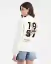 Chaqueta Bomber Embroidery Crudo Cannoli Claro XS Chevignon
