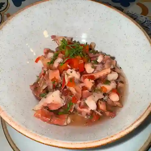 Ceviche Medianoencurtido de Pulpo 10 Oz