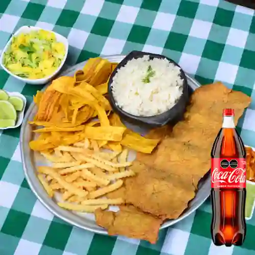 Combo Chuleta de Cerdo 25 Cm +Cocacola Orig 1.5l