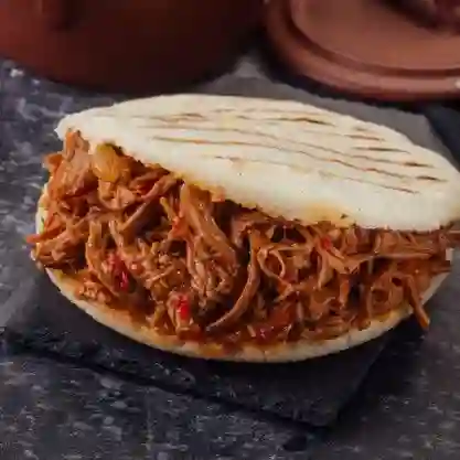Arepa con carne