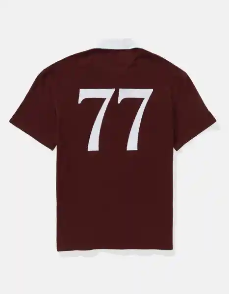 Polo Hombre Vinotinto Talla X-Large 4608902 American Eagle