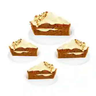 Torta de zanahoria - 4 porciones