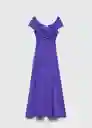 Vestido Ballet-A Violeta Talla M Mujer Mango