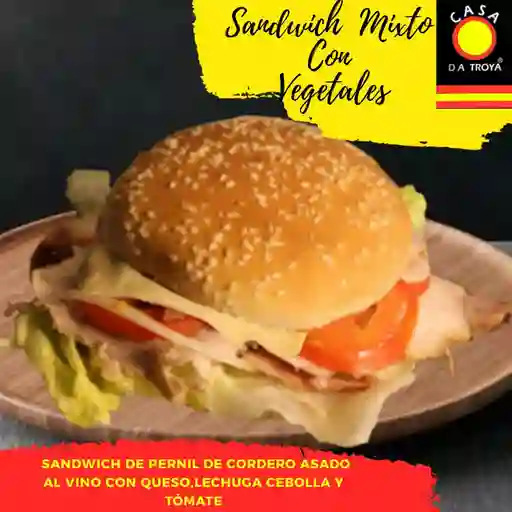 Mixto + vegetales sencillo