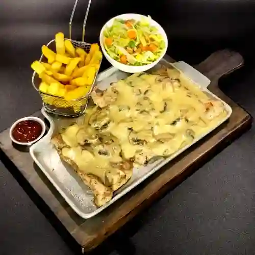Pechuga de Pollo en Salsa de Champiñones 200 Gr.