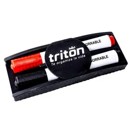 Triton Kit Borrador Tablero + Marcadores 5363MB0001