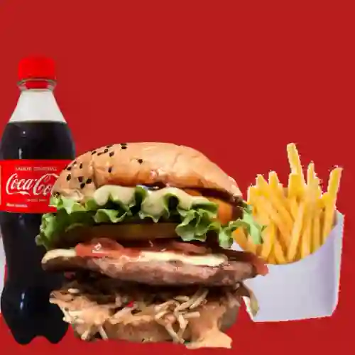 Combo Burger Desvare Clasica