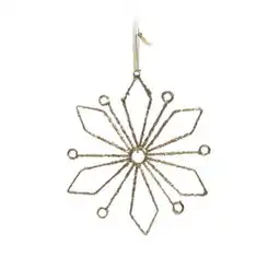 Miro Ornamento Copo D-Nieve Gold 23 cm